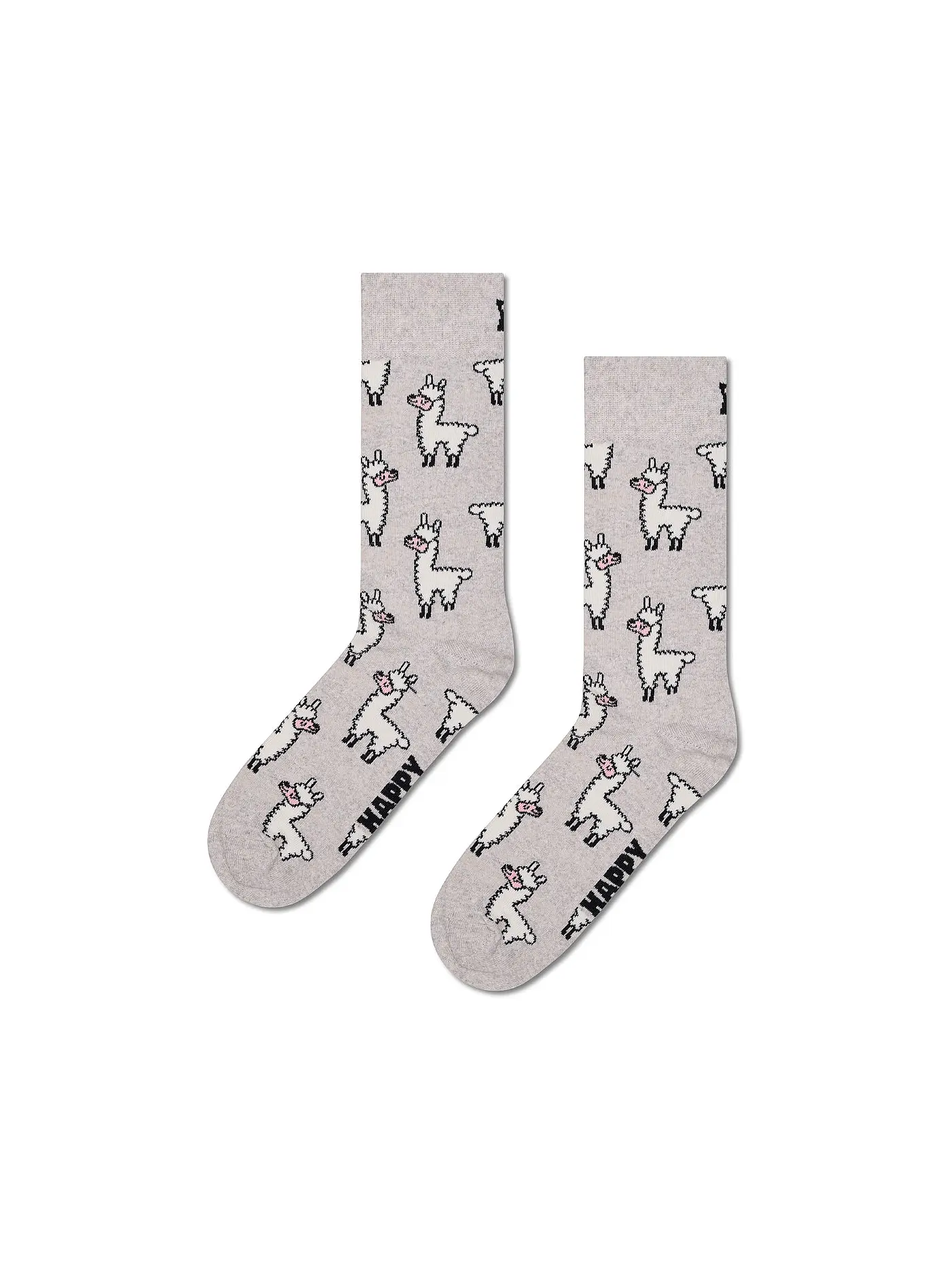 HAPPY SOCKS | Damen Socken LLAMA 36-40 grey | 